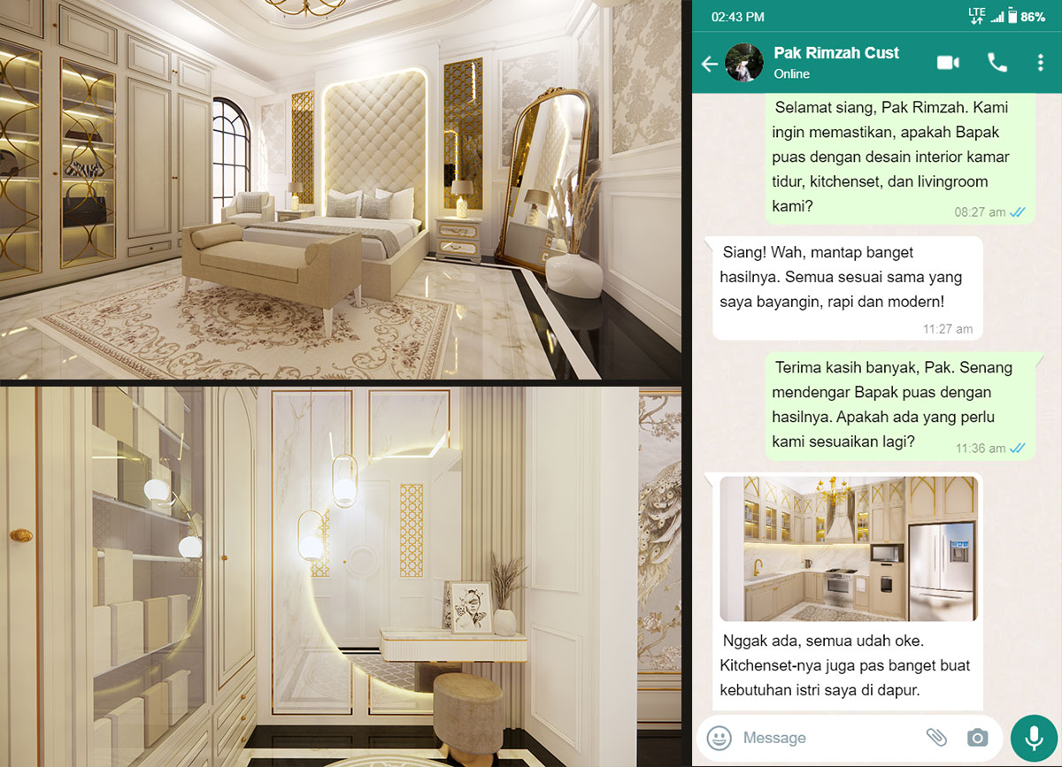 Testimoni desain kamar