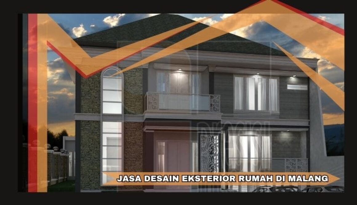 jasa desain eksterior rumah di malang