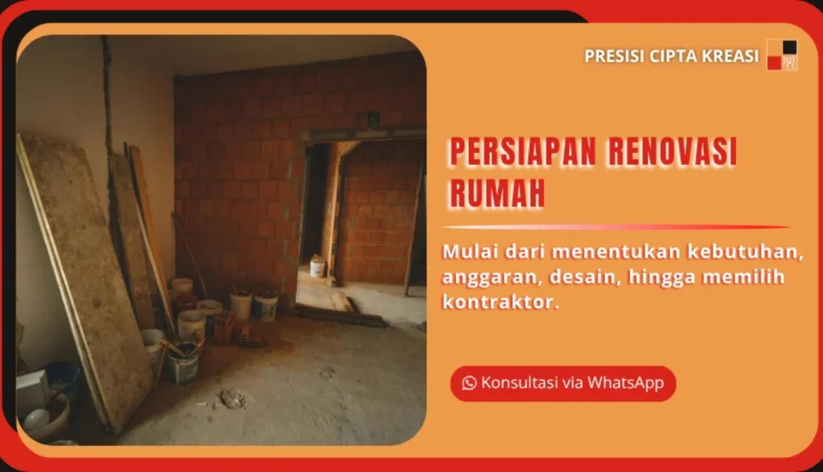 Persiapan Renovasi Rumah