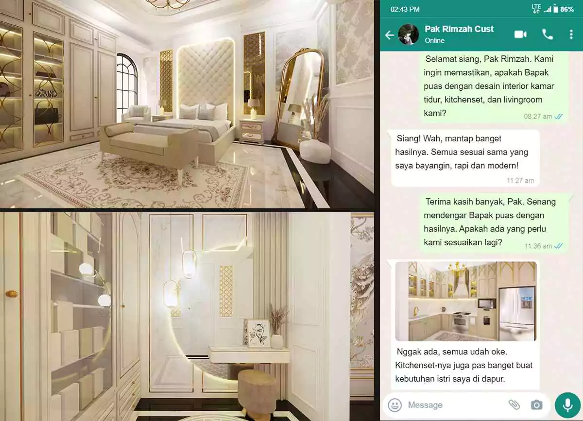 Jasa Desain Kamar Tidur Malang