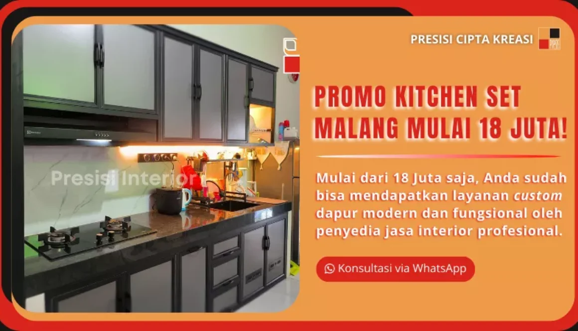 promo kitchen set malang