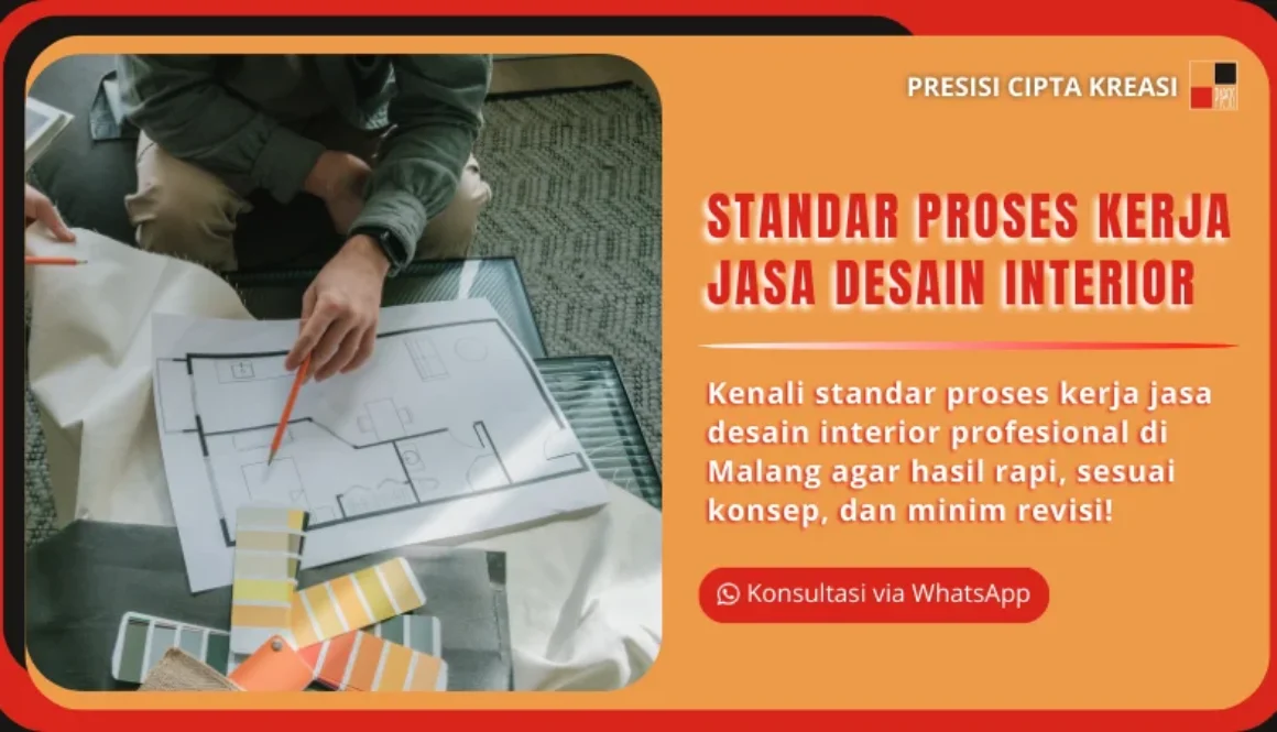 standar proses kerja jasa desain interior