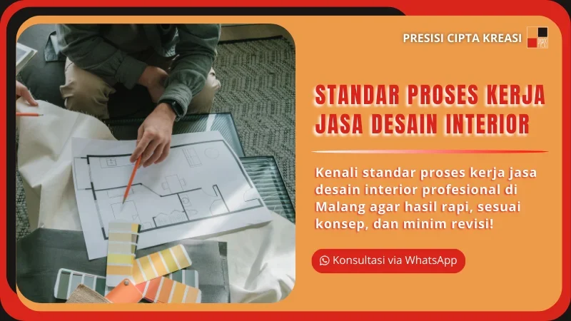 standar proses kerja jasa desain interior