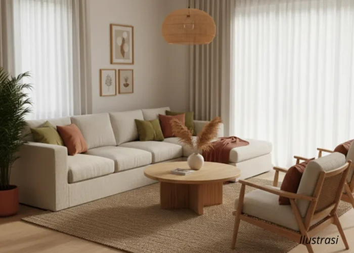 6. Material Natural_ Kayu, Rotan, dan Linen