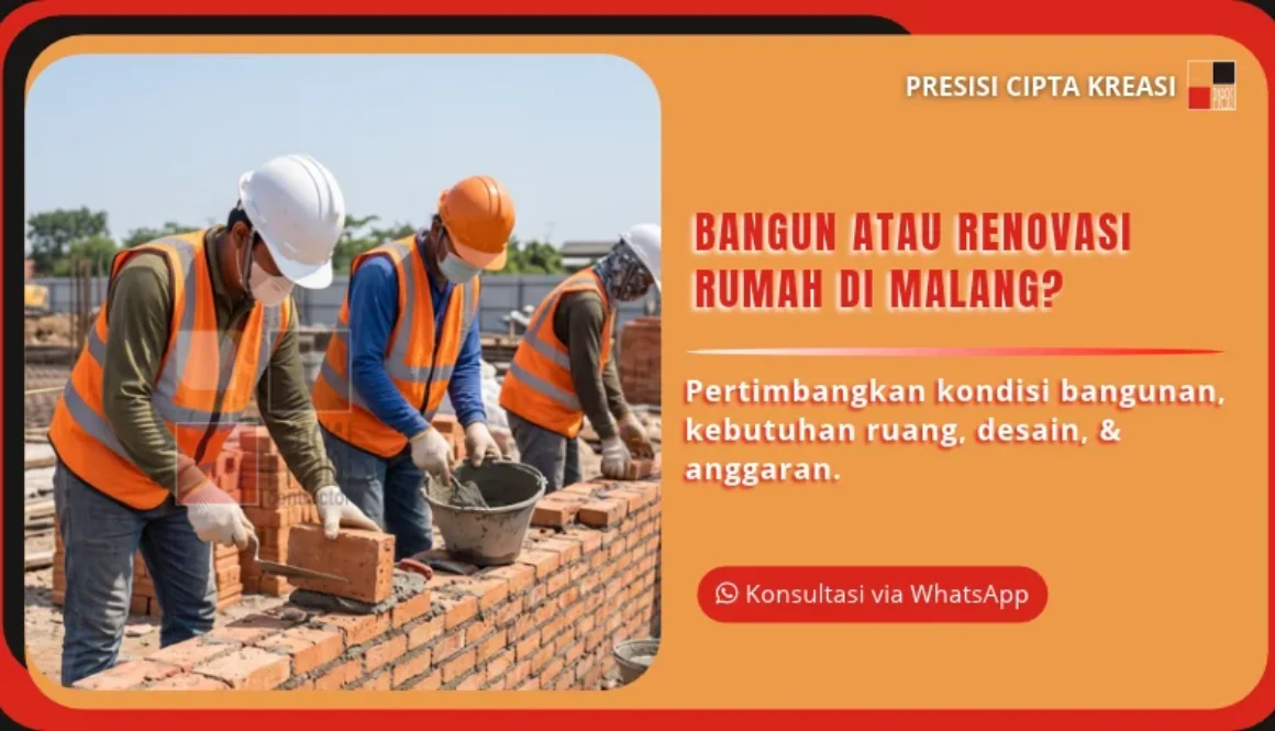 Bangun atau Renovasi Rumah di Malang_